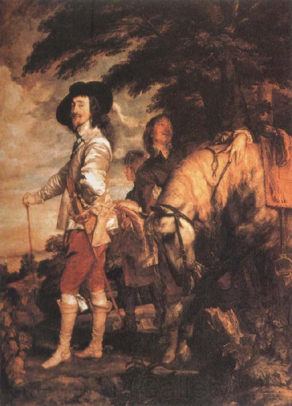 Anthony Van Dyck King of England at the Hunt